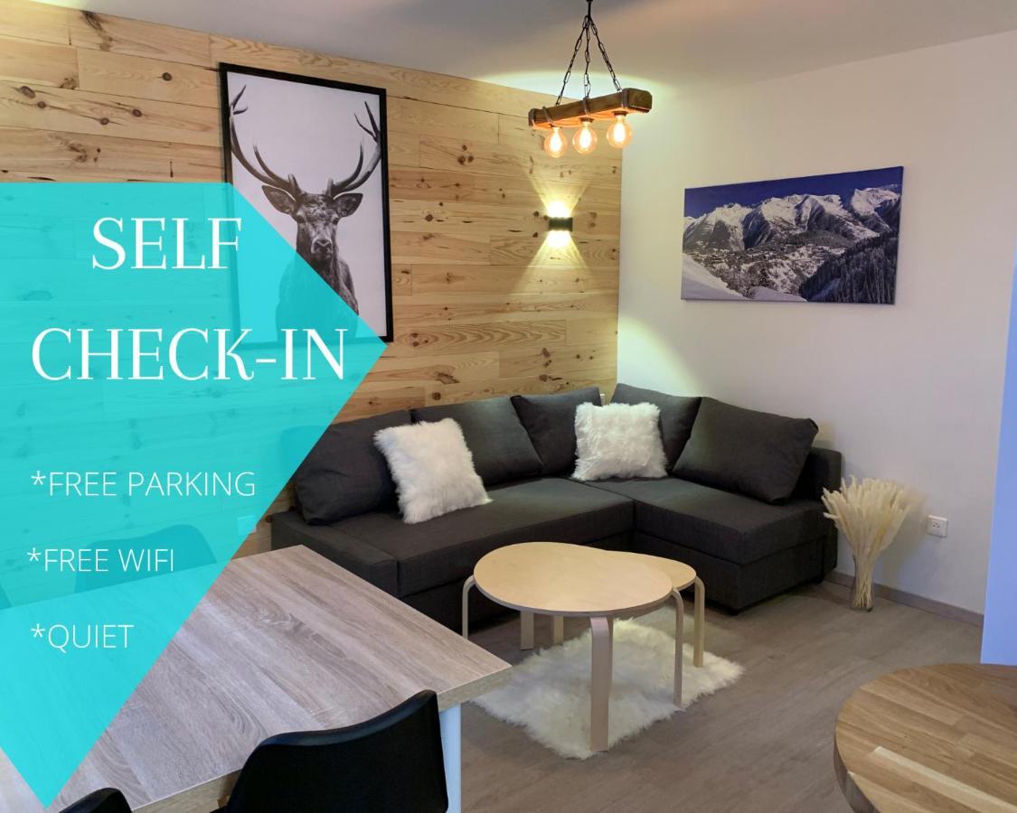 Cosy Appartement Au Calme A Deux Pas Du Centre Auron Eksteriør billede